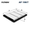 Filtron légszűrő FILTRON AP 198/7
