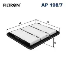 Filtron légszűrő FILTRON AP 198/7 autóalkatrész