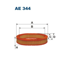 Filtron levegőszűrő AE344 1db levegőszűrő