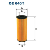Filtron Olajszűrő FILTRON OE 640/1