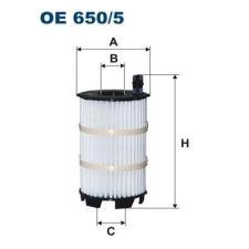 Filtron Olajszűrő FILTRON OE 650/5 olajszűrő