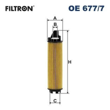 Filtron olajszűrő FILTRON OE 677/7 autóalkatrész