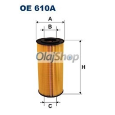 Filtron Olajszűrő (OE 610A) olajszűrő