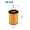 Filtron olajszűrő OE 640