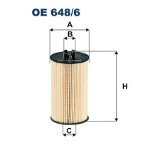 Filtron olajszűrő OE 648/6 autóalkatrész