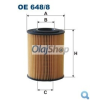 Filtron Olajszűrő (OE 648/8)