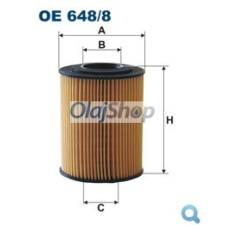 Filtron Olajszűrő (OE 648/8) olajszűrő