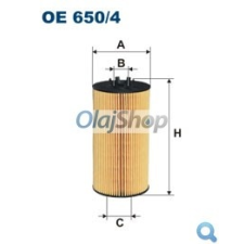 Filtron Olajszűrő (OE 650/4) olajszűrő
