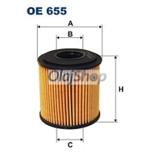Filtron Olajszűrő (OE 655) olajszűrő