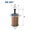 Filtron Olajszűrő (OE 667)