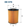 Filtron olajszűrő OE 676