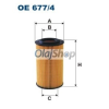 Filtron Olajszűrő (OE 677/4)