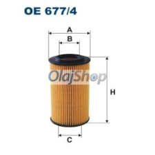 Filtron Olajszűrő (OE 677/4) olajszűrő