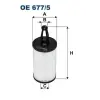 Filtron olajszűrő OE 677/5