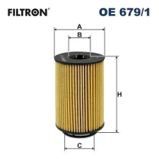 Filtron olajszűrő OE 679/1 autóalkatrész