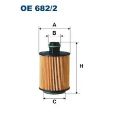 Filtron olajszűrő OE 682/2 autóalkatrész