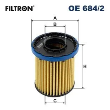 Filtron olajszűrő OE 684/2 autóalkatrész