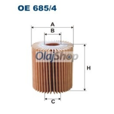 Filtron Olajszűrő (OE 685/4) olajszűrő