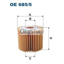 Filtron Olajszűrő (OE 685/5) olajszűrő