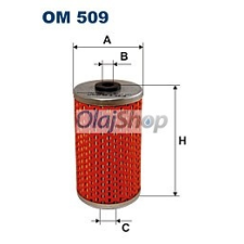 Filtron Olajszűrő (OM 509) olajszűrő