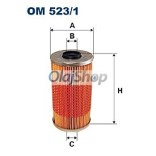 Filtron Olajszűrő (OM 523/1) olajszűrő