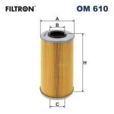 Filtron olajszűrő OM 610 autóalkatrész