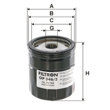 Filtron Olajszűrő OP546/2 olajszűrő