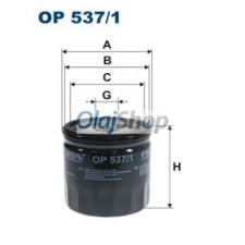 Filtron Olajszűrő (OP 537/1) olajszűrő