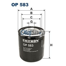 Filtron Olajszűrő (OP 583) olajszűrő
