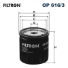 Filtron olajszűrő OP 616/3