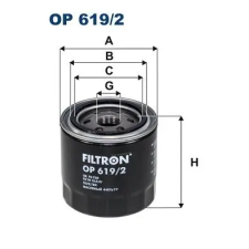 Filtron olajszűrő OP 619/2 autóalkatrész