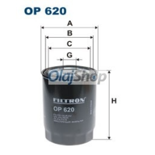Filtron Olajszűrő (OP 620) olajszűrő