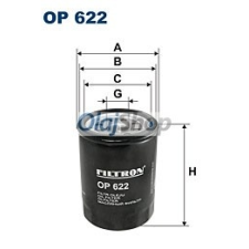 Filtron Olajszűrő (OP 622) olajszűrő