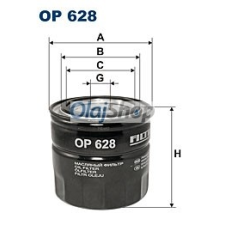 Filtron Olajszűrő (OP 628) olajszűrő