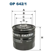 Filtron olajszűrő OP 642/1 autóalkatrész