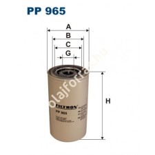 Filtron PP965 Filtron üzemanyagszűrő üzemanyagszűrő