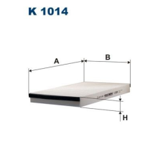 Filtron Szűrő, utastér levegő FILTRON K 1014 levegőszűrő