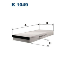 Filtron Szűrő, utastér levegő FILTRON K 1049 levegőszűrő
