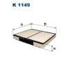 Filtron Szűrő, utastér levegő FILTRON K 1149