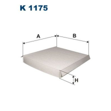 Filtron Szűrő, utastér levegő FILTRON K 1175 levegőszűrő