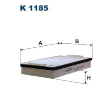 Filtron szűrő, utastér levegő FILTRON K 1185 autóalkatrész