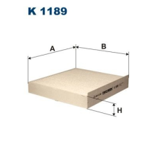 Filtron Szűrő, utastér levegő FILTRON K 1189 levegőszűrő