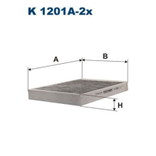 Filtron Szűrő, utastér levegő FILTRON K 1201A-2x levegőszűrő