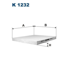 Filtron Szűrő, utastér levegő FILTRON K 1232 levegőszűrő