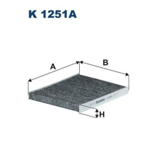 Filtron Szűrő, utastér levegő FILTRON K 1251A levegőszűrő