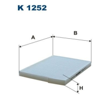 Filtron Szűrő, utastér levegő FILTRON K 1252 levegőszűrő