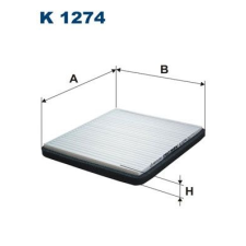 Filtron Szűrő, utastér levegő FILTRON K 1274 levegőszűrő