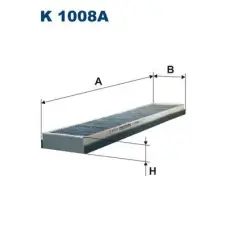 Filtron szűrő, utastér levegő K 1008A autóalkatrész