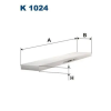 Filtron szűrő, utastér levegő K 1024