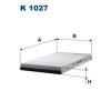 Filtron szűrő, utastér levegő K 1027